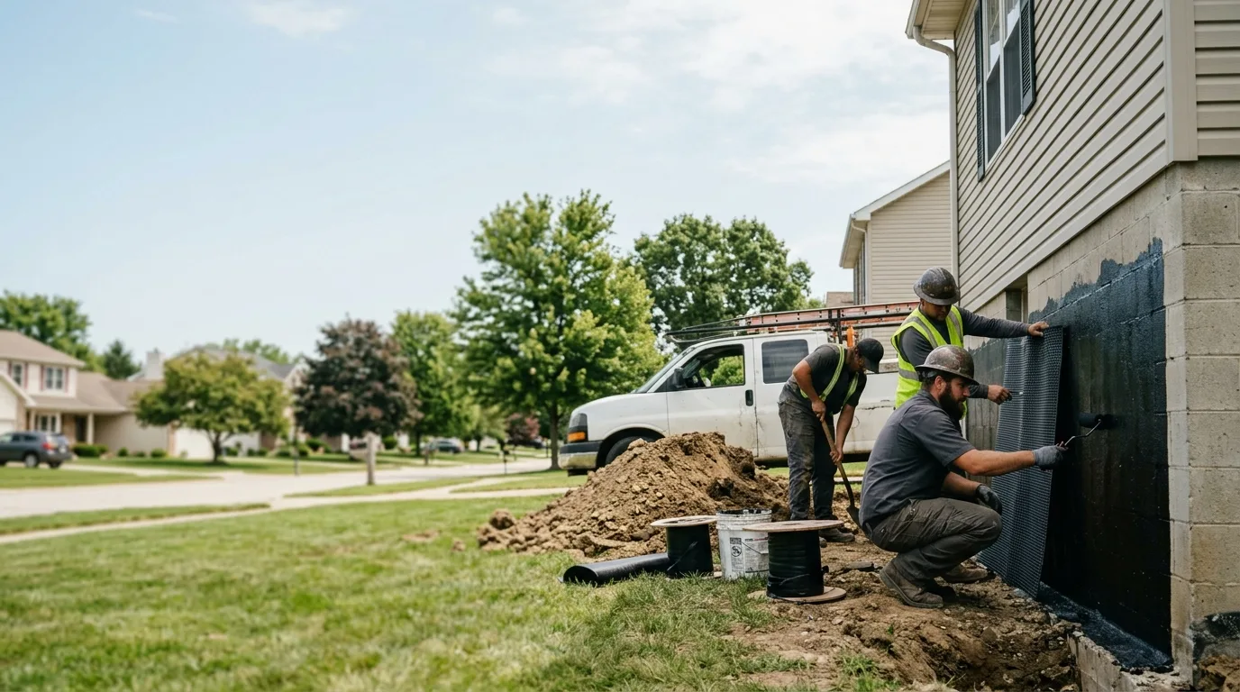 Basement Waterproofing in West Manchester, OH near me